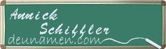 Annick Schiffler Visitenkarte